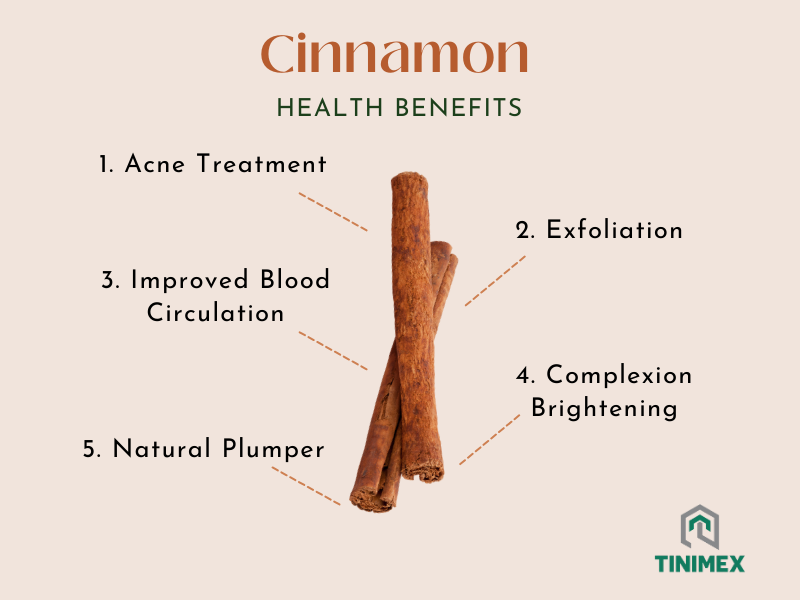 Cinnamon with health benefits