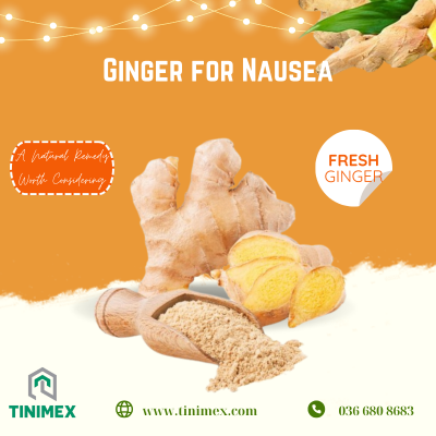 Ginger for Nausea: A Natural Remedy Worth Considering