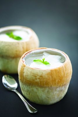 Whole Polished Coconut Dish